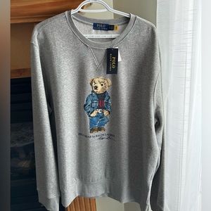 Polo Ralph Lauren - Denim Polo Bear Sweatshirt Grey